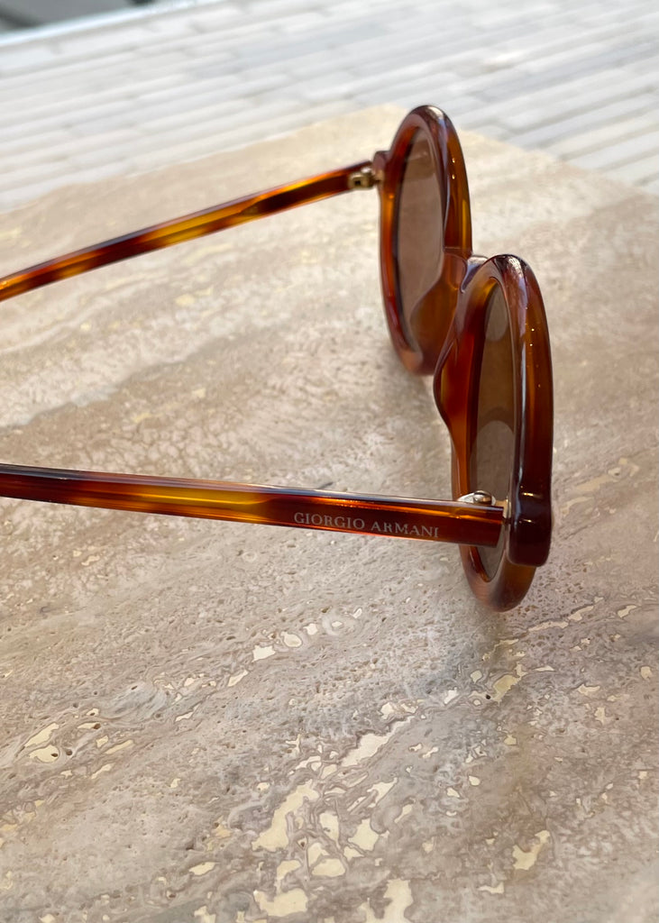 Vintage Armani Tortoiseshell Sunglasses