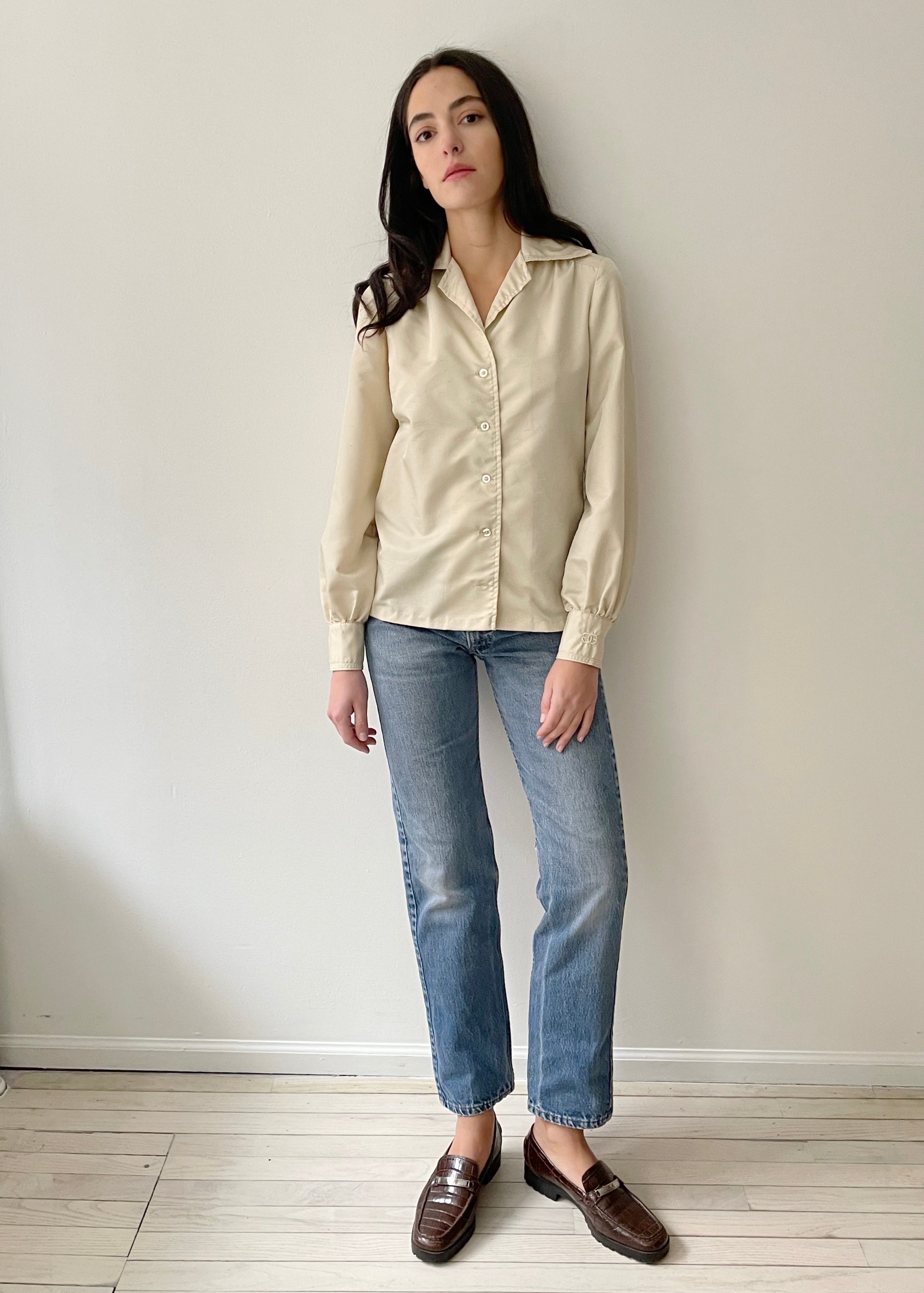 Vintage givenchy discount blouse