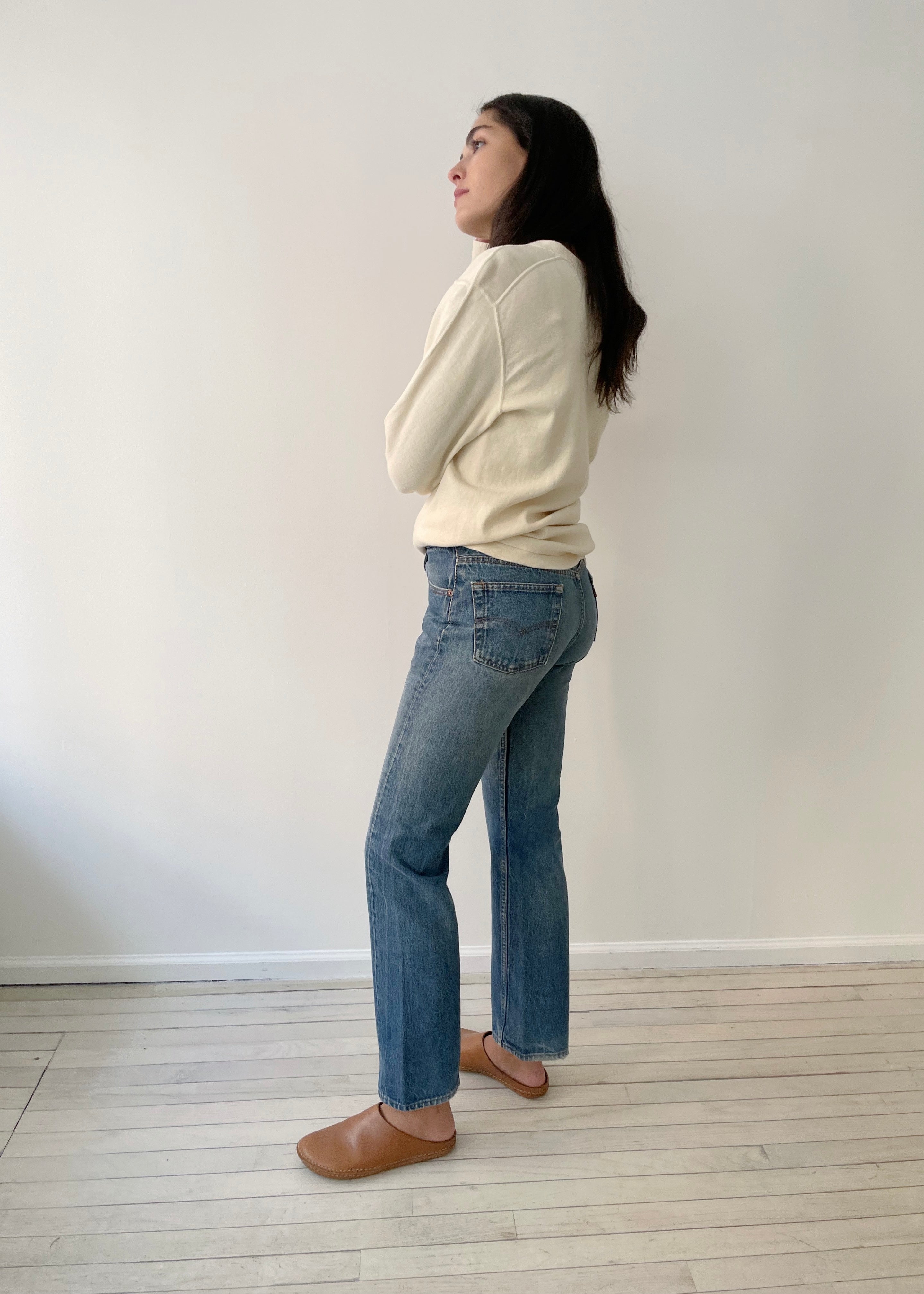 Medium/Dark Wash Levis