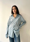 Dior Stripe Button Up