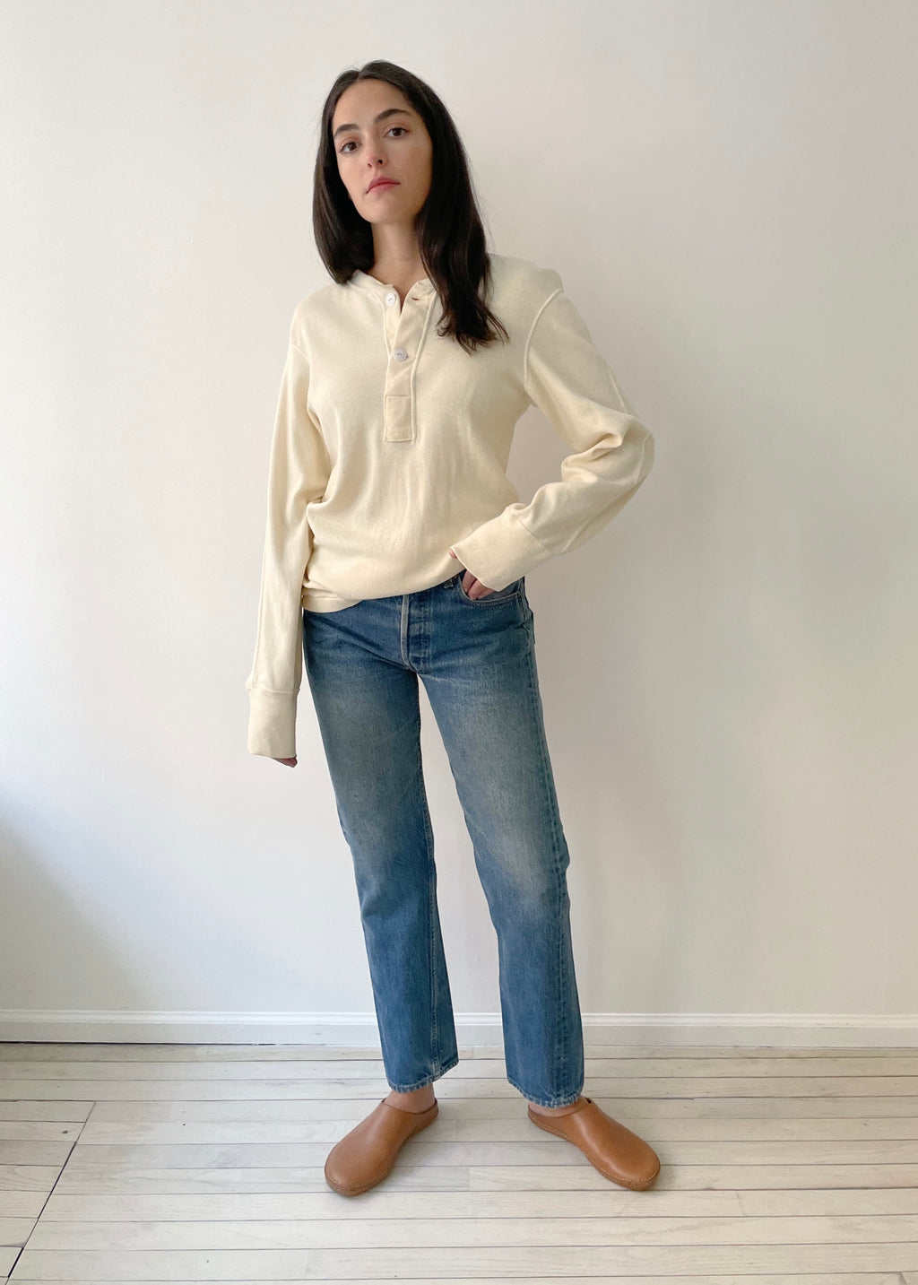 Medium/Dark Wash Levis