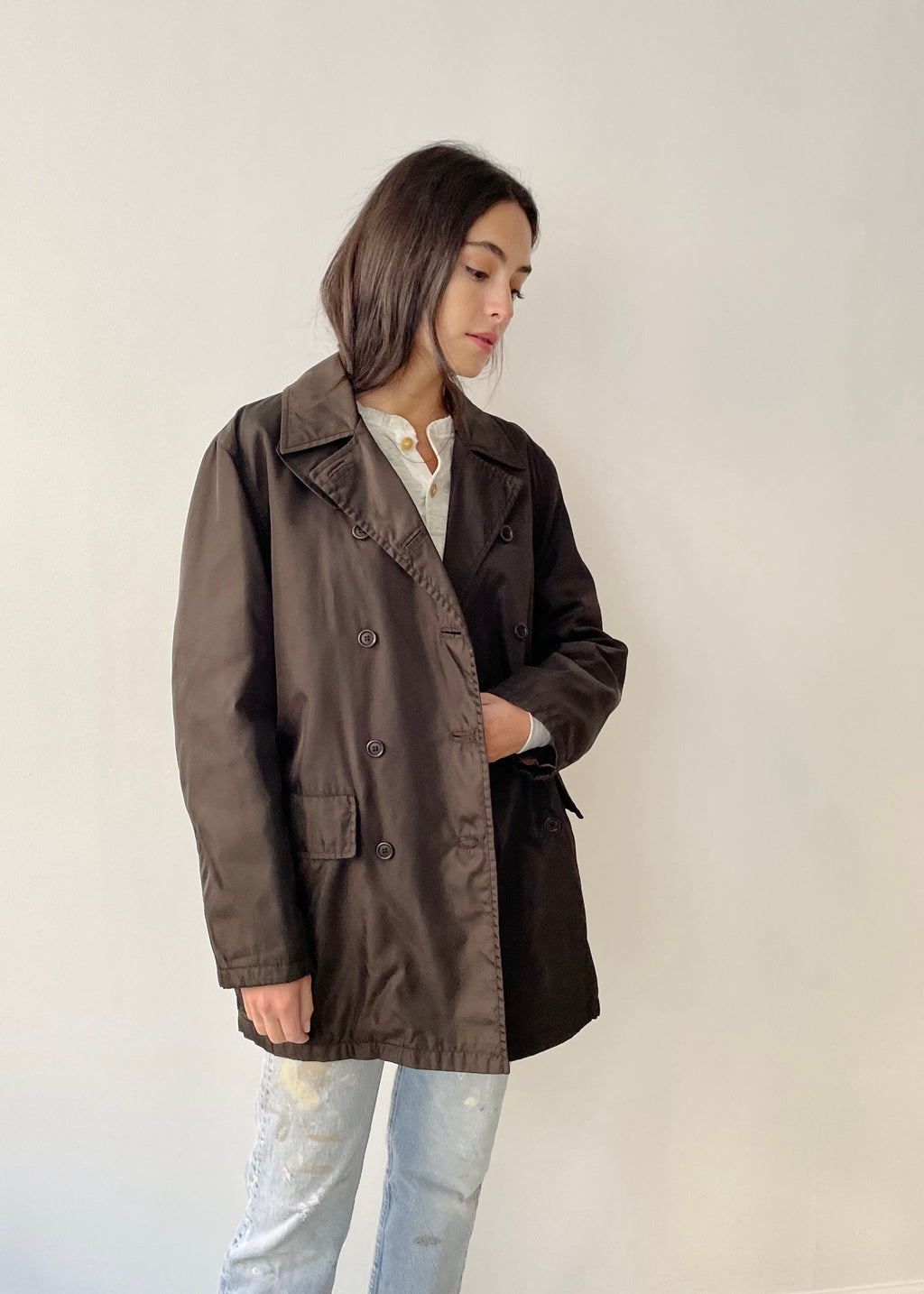Prada Double Breasted Jacket