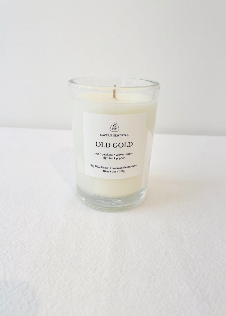 Old Gold Candle