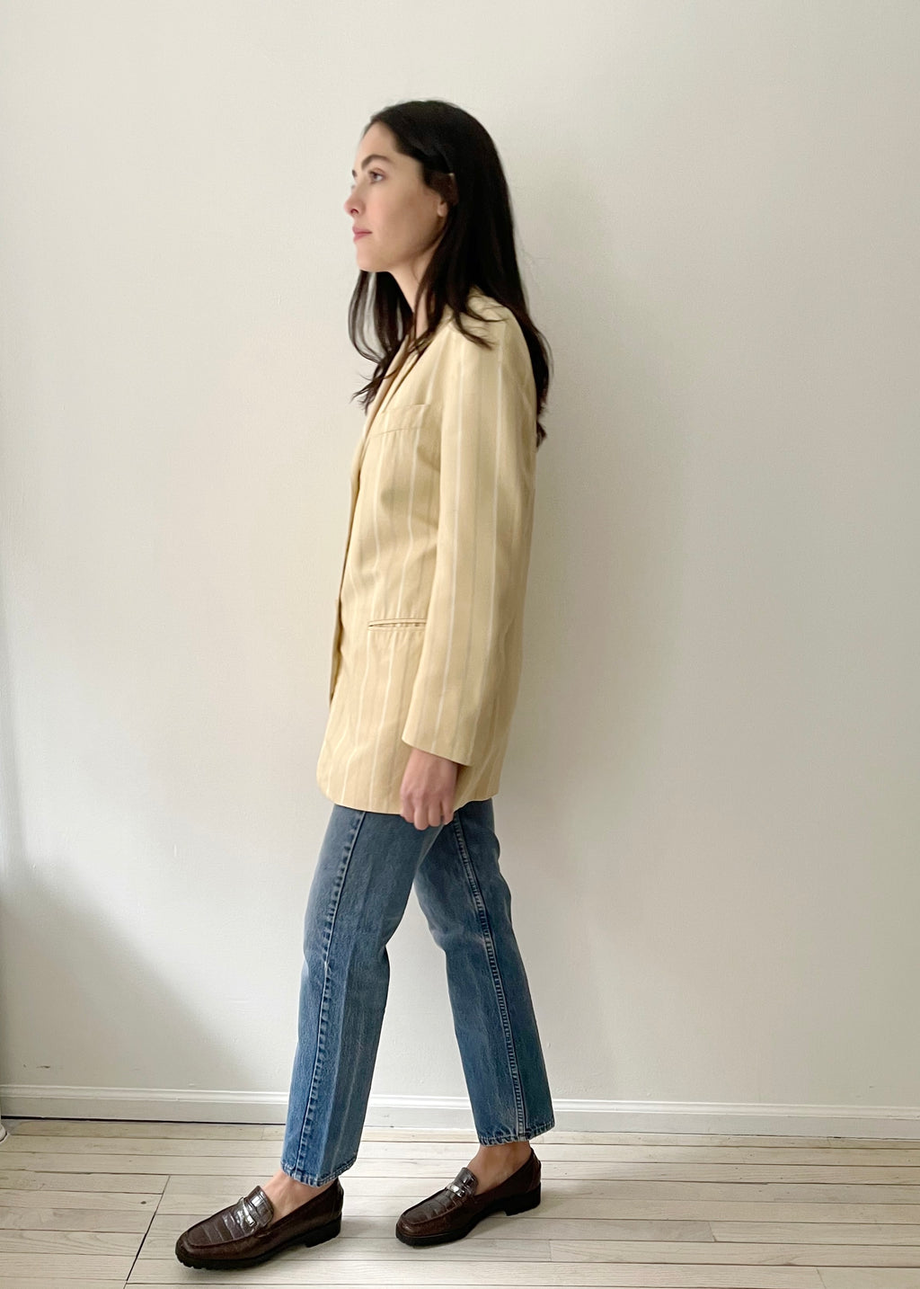 Vintage Armani Stripe Blazer