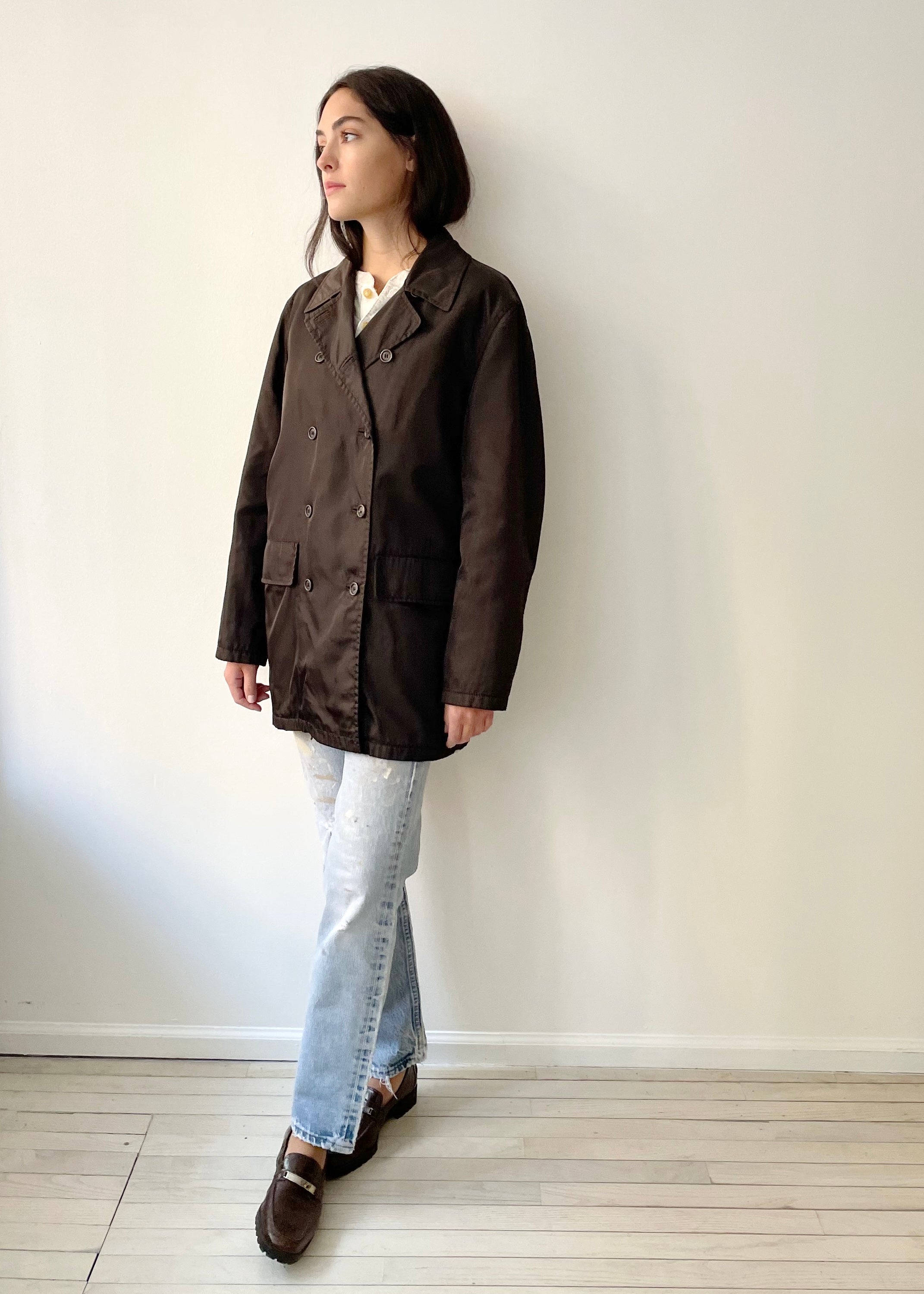 Prada Double Breasted Jacket