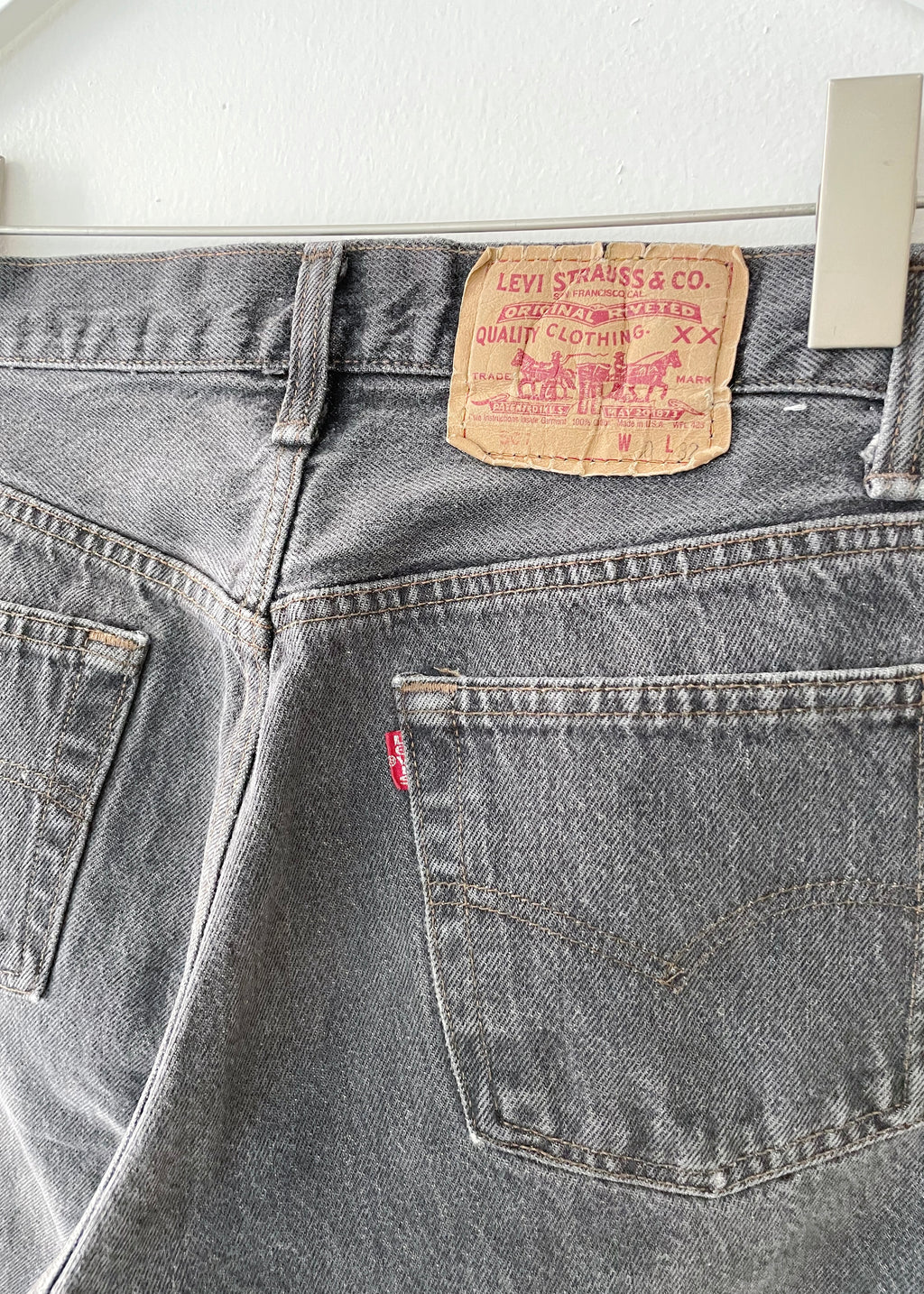 Charcoal Levi's