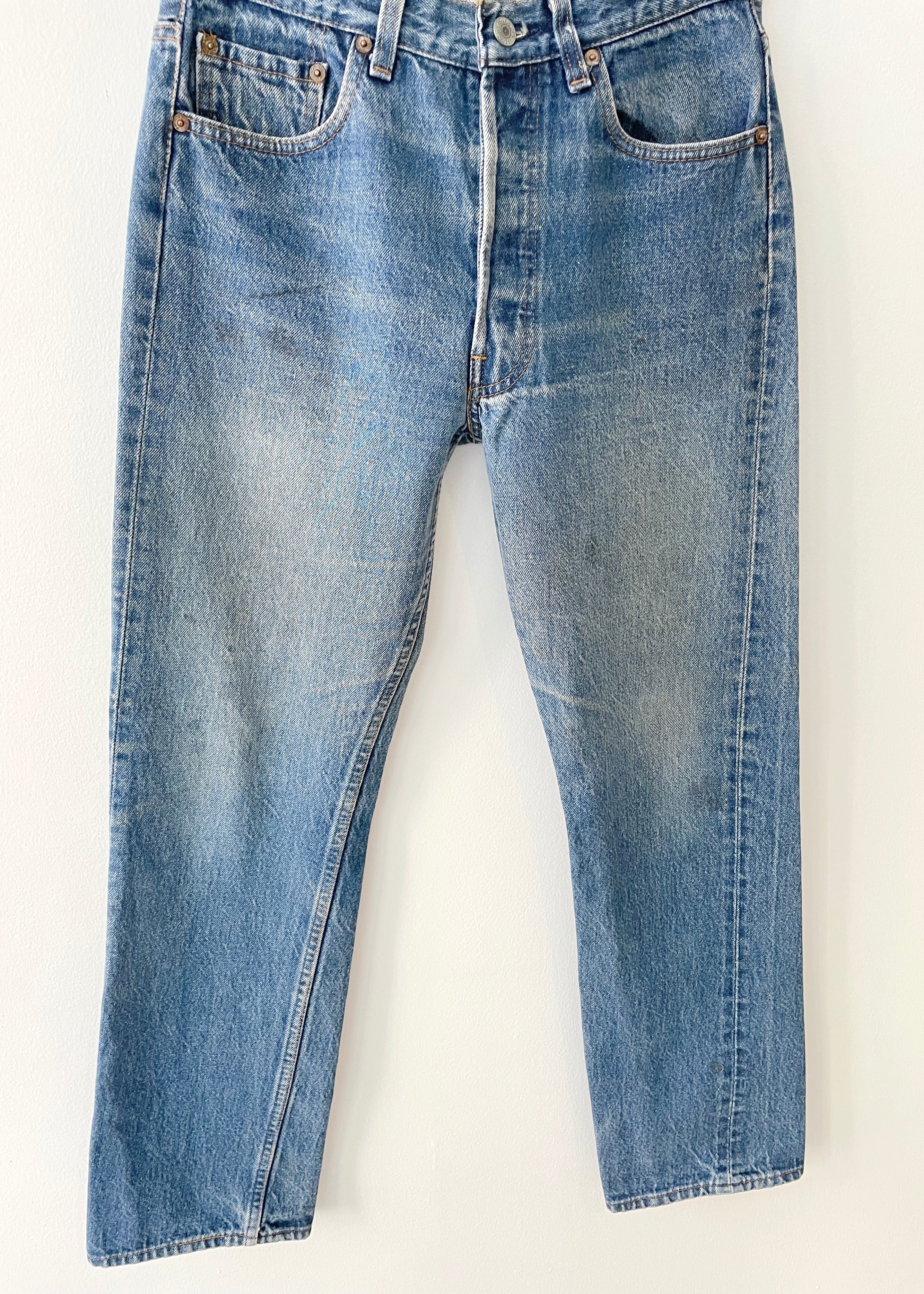 Medium/Dark Wash Levis