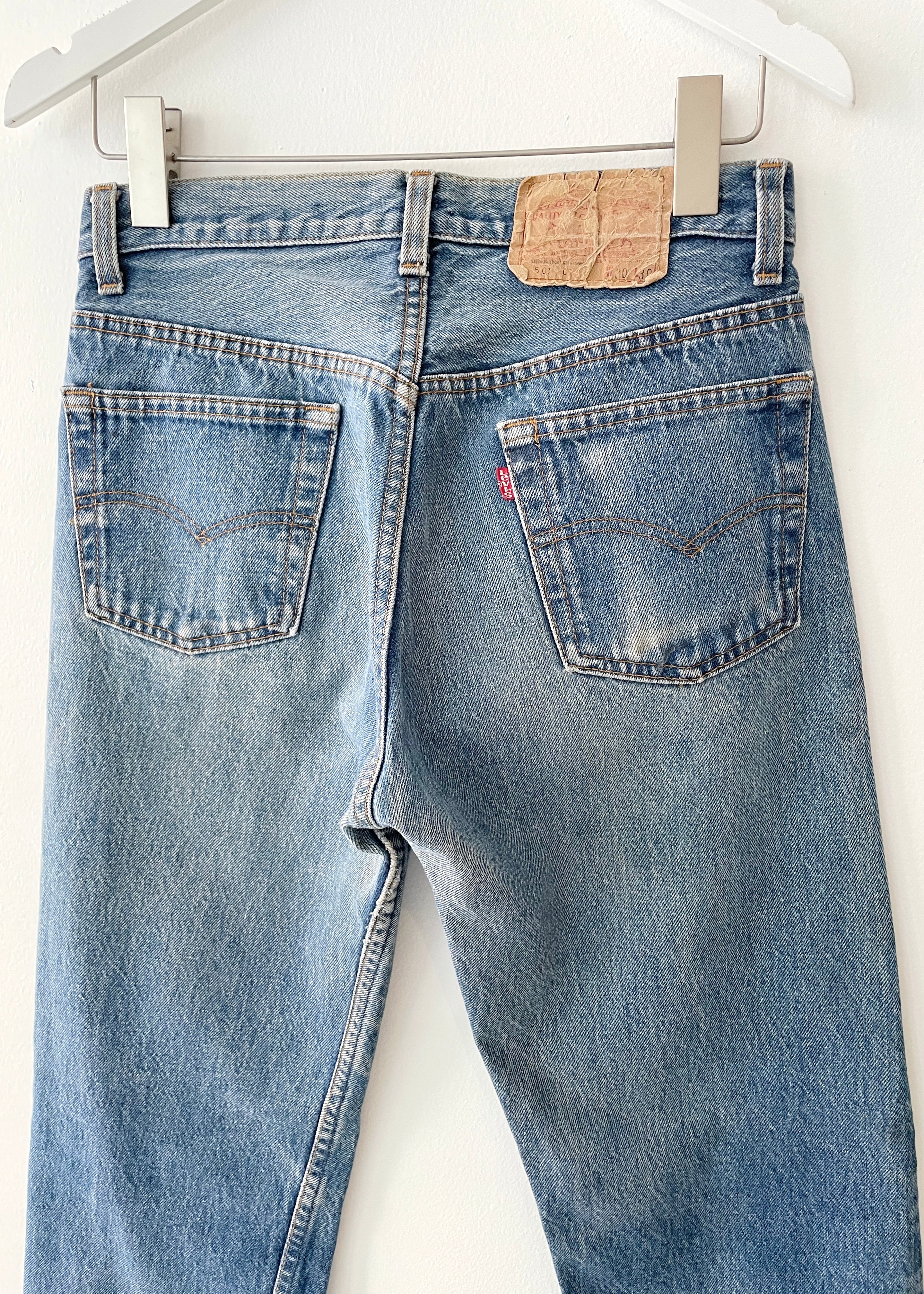 Medium/Dark Wash Levis