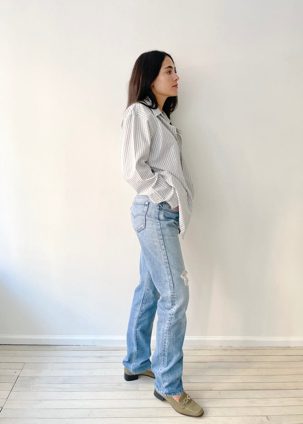 Distressed Levi's