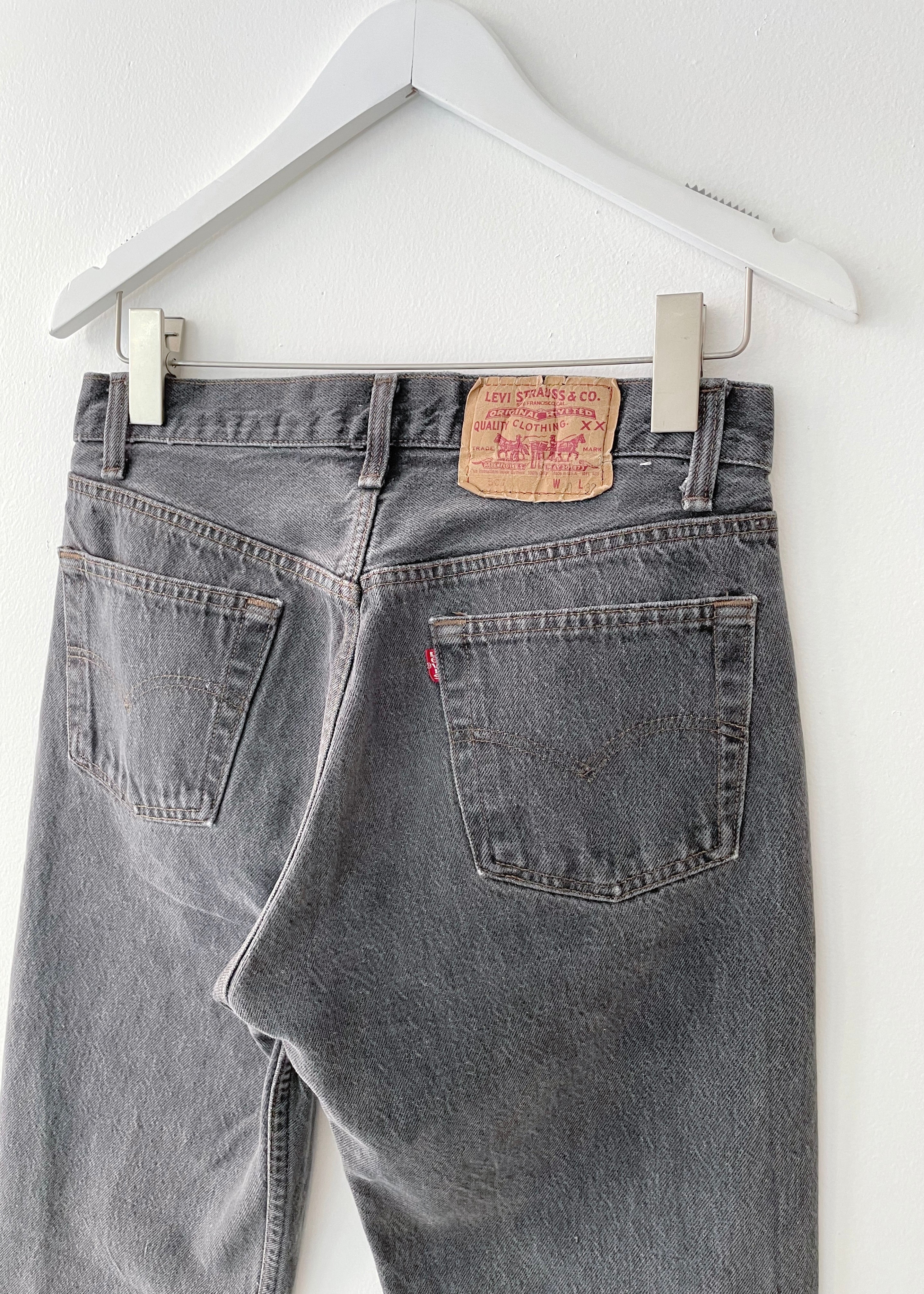Charcoal Levi's