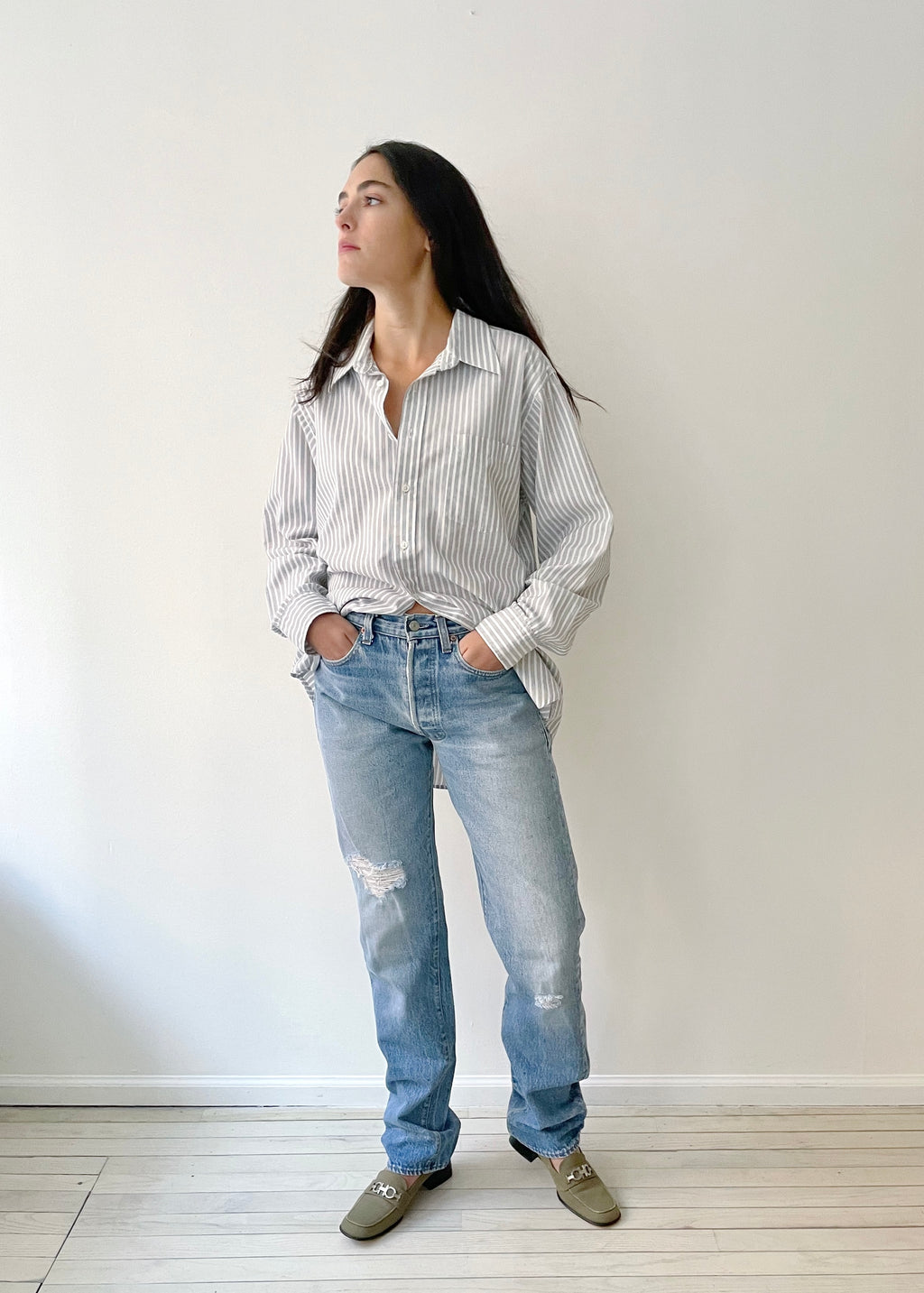 Distressed Levi's