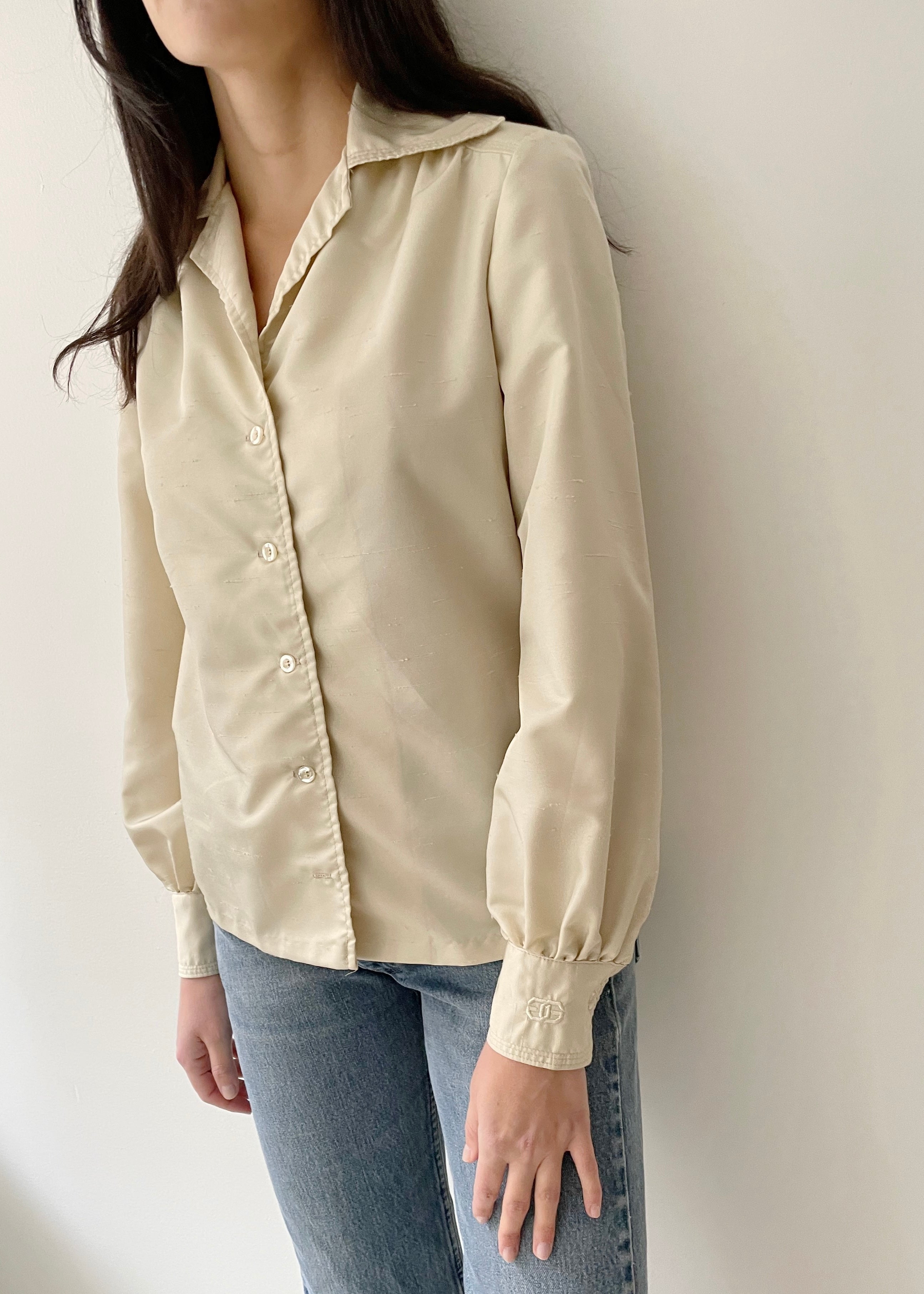 Vintage givenchy discount blouse