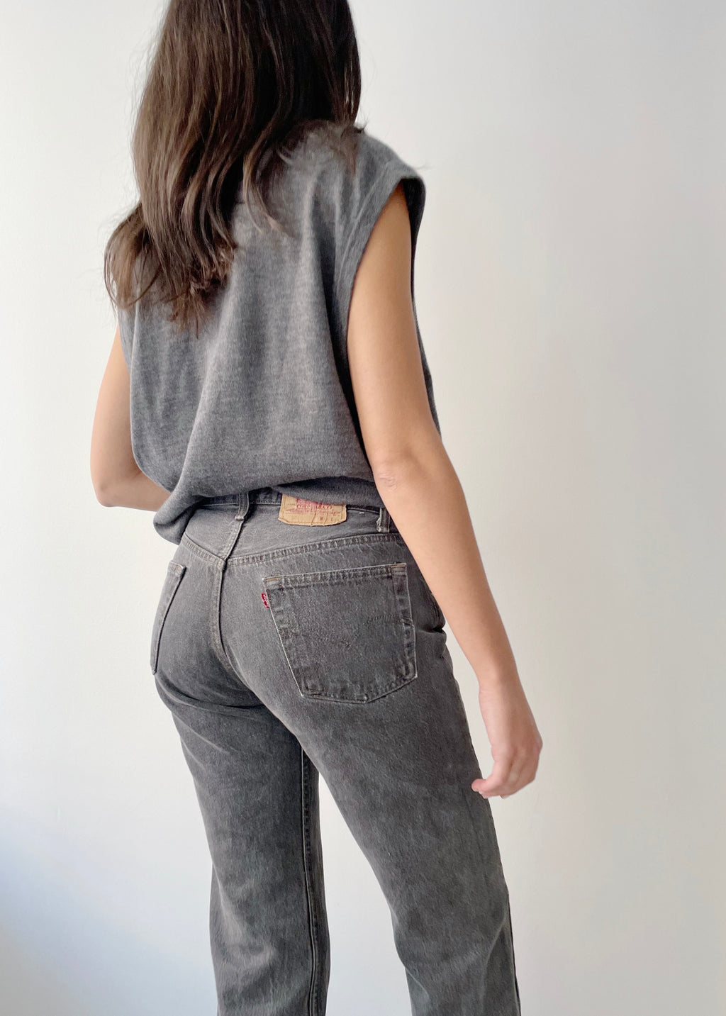 Charcoal Levi's