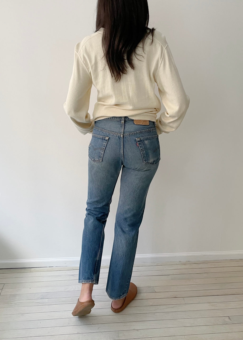 Medium/Dark Wash Levis