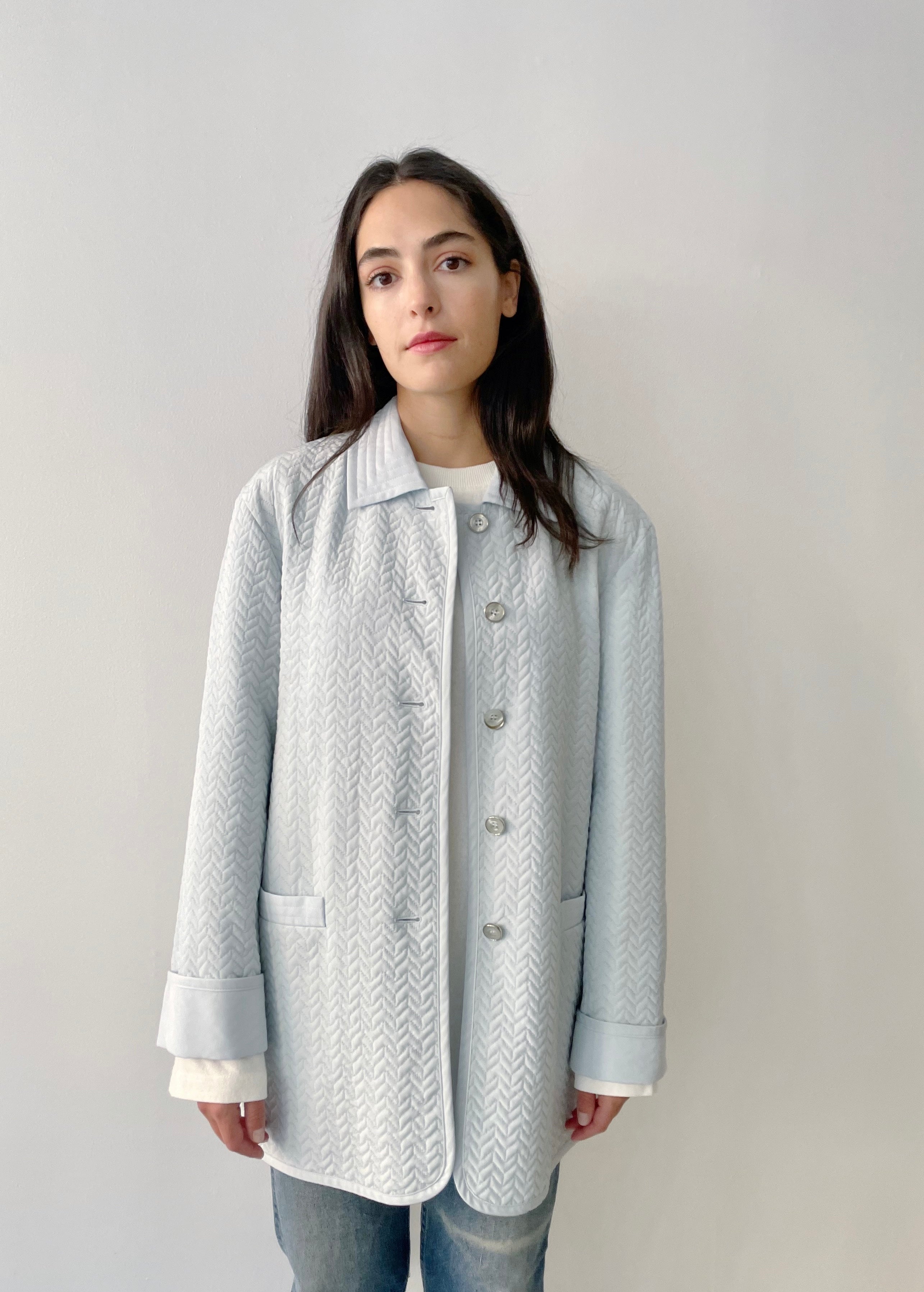 Silk Escada Quilted Jacket