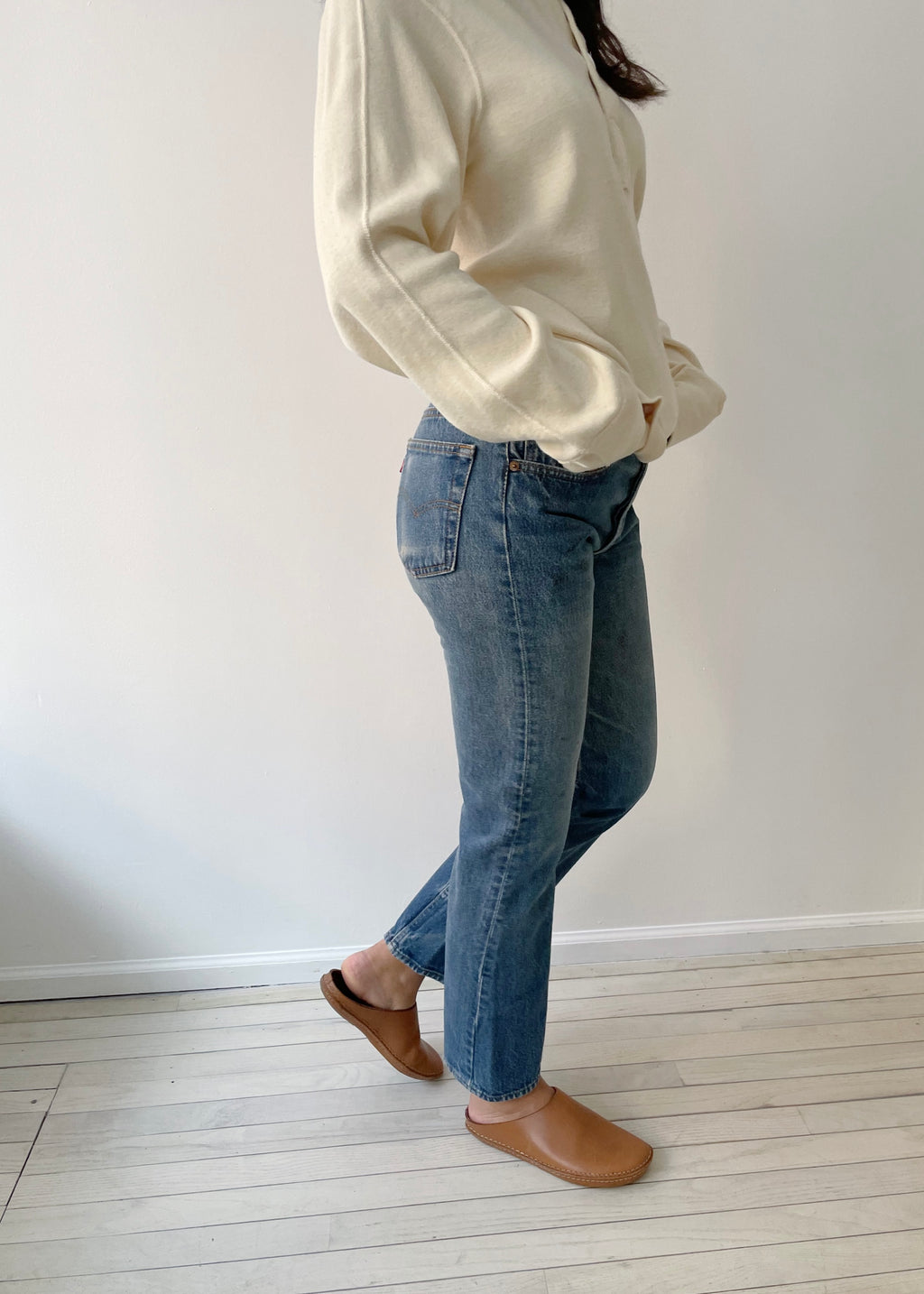 Medium/Dark Wash Levis