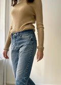Ribbed Cashmere Pullover