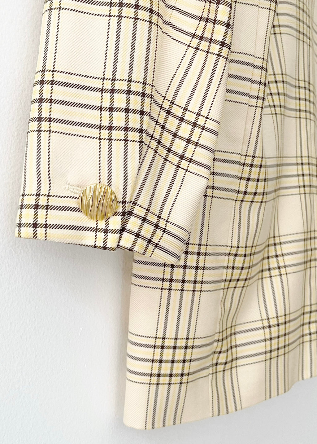Vintage Escada Plaid Blazer