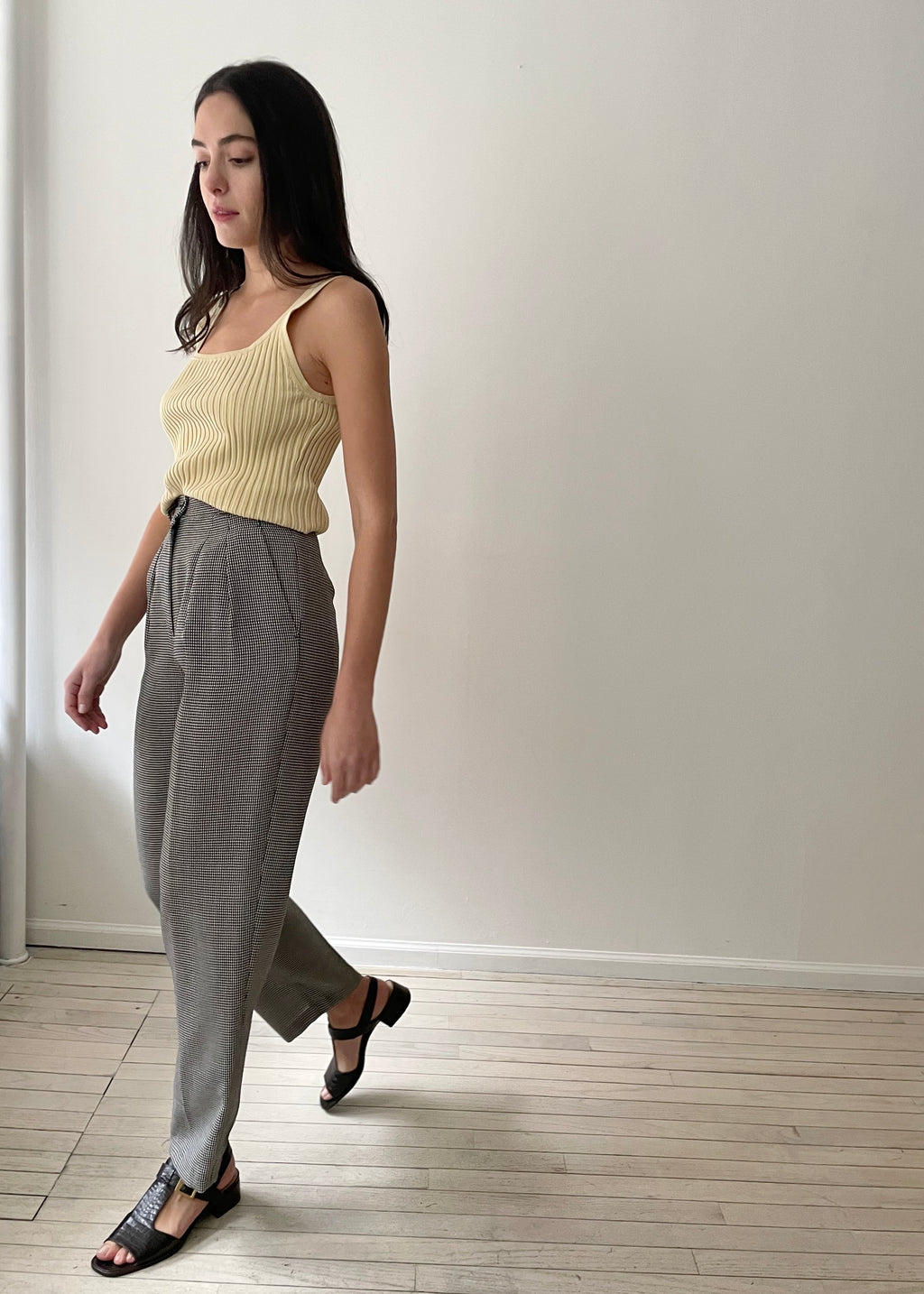 Vintage Armani Gingham Trousers
