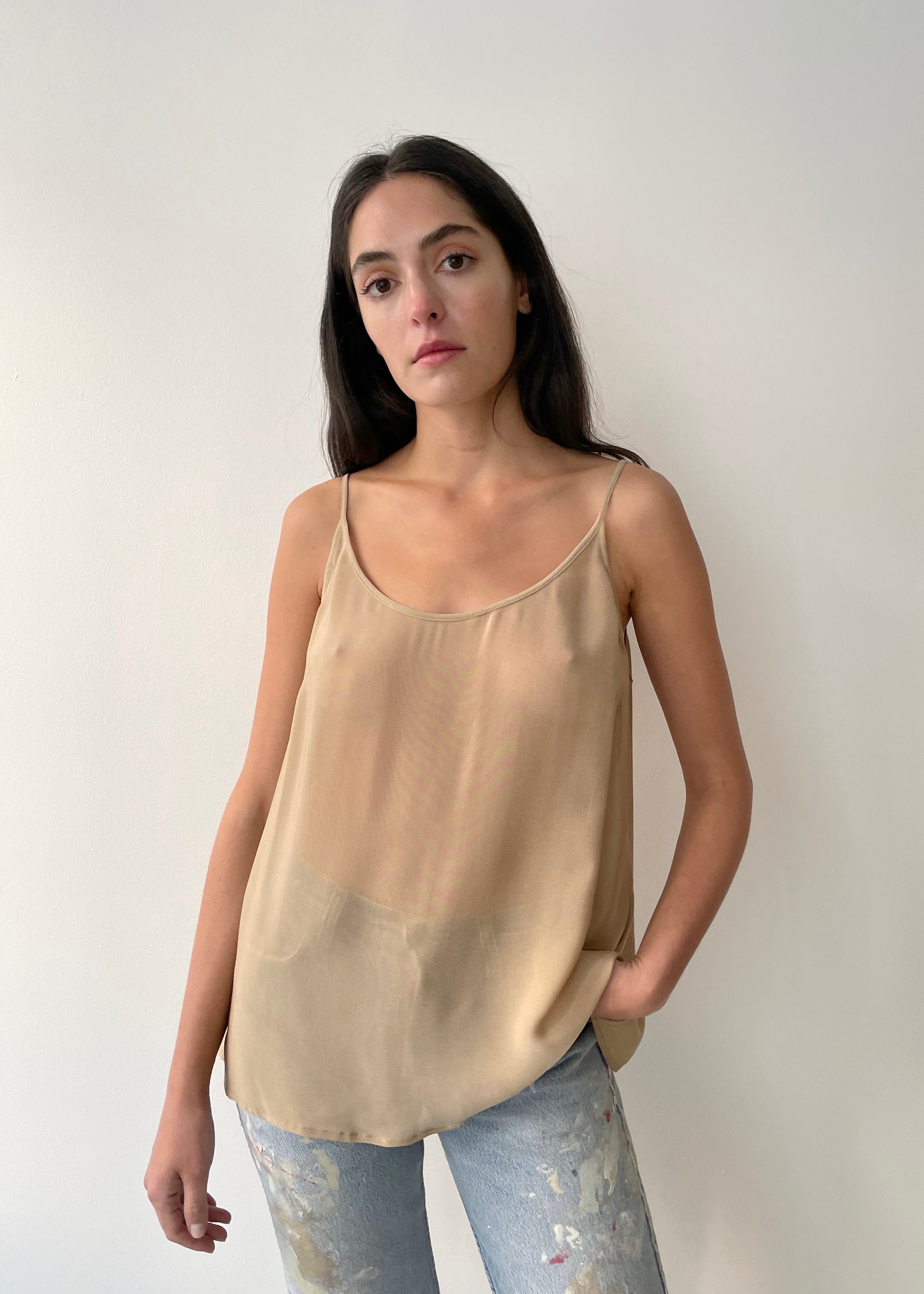 Vintage Armani Sheer Tank