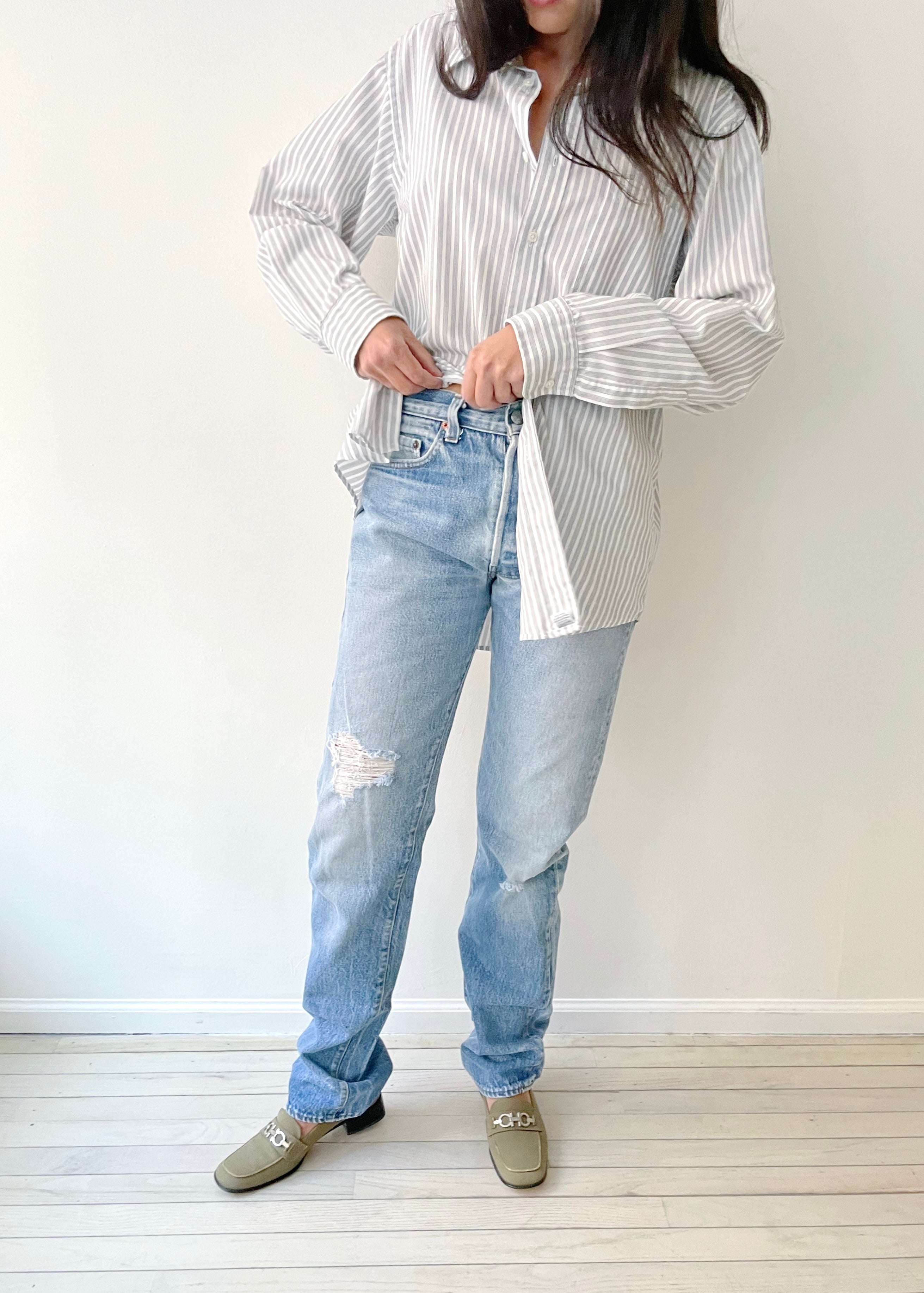 Distressed Levi's