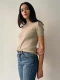 Vintage Armani Cashmere Ribbed Tee
