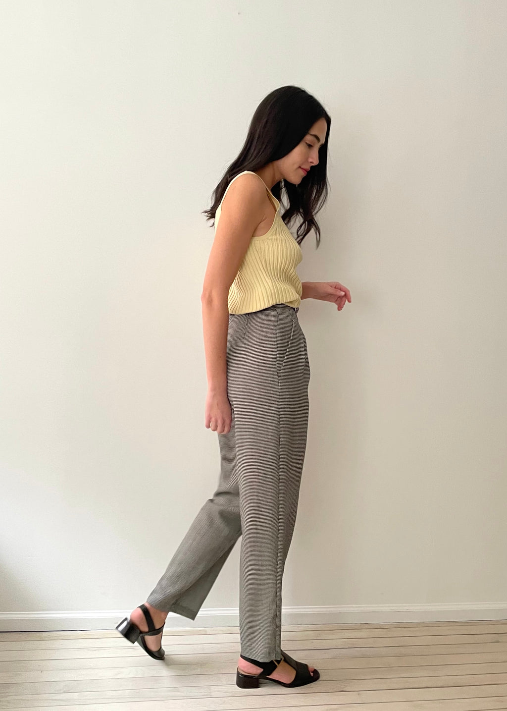 Vintage Armani Gingham Trousers