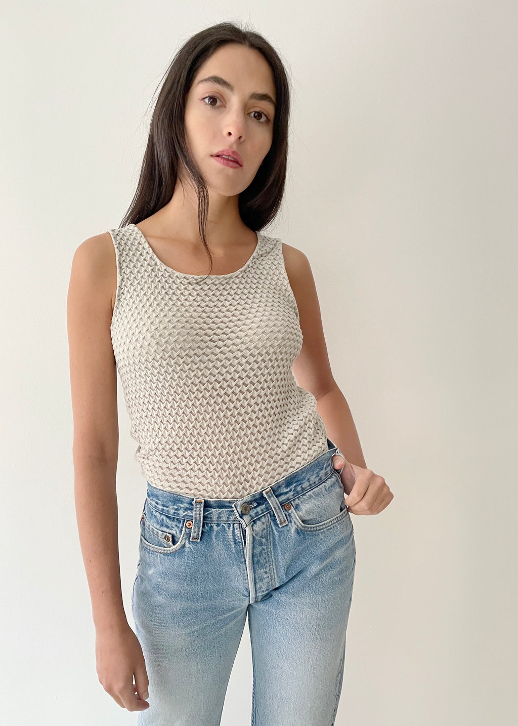 Vintage Armani Knit Tank