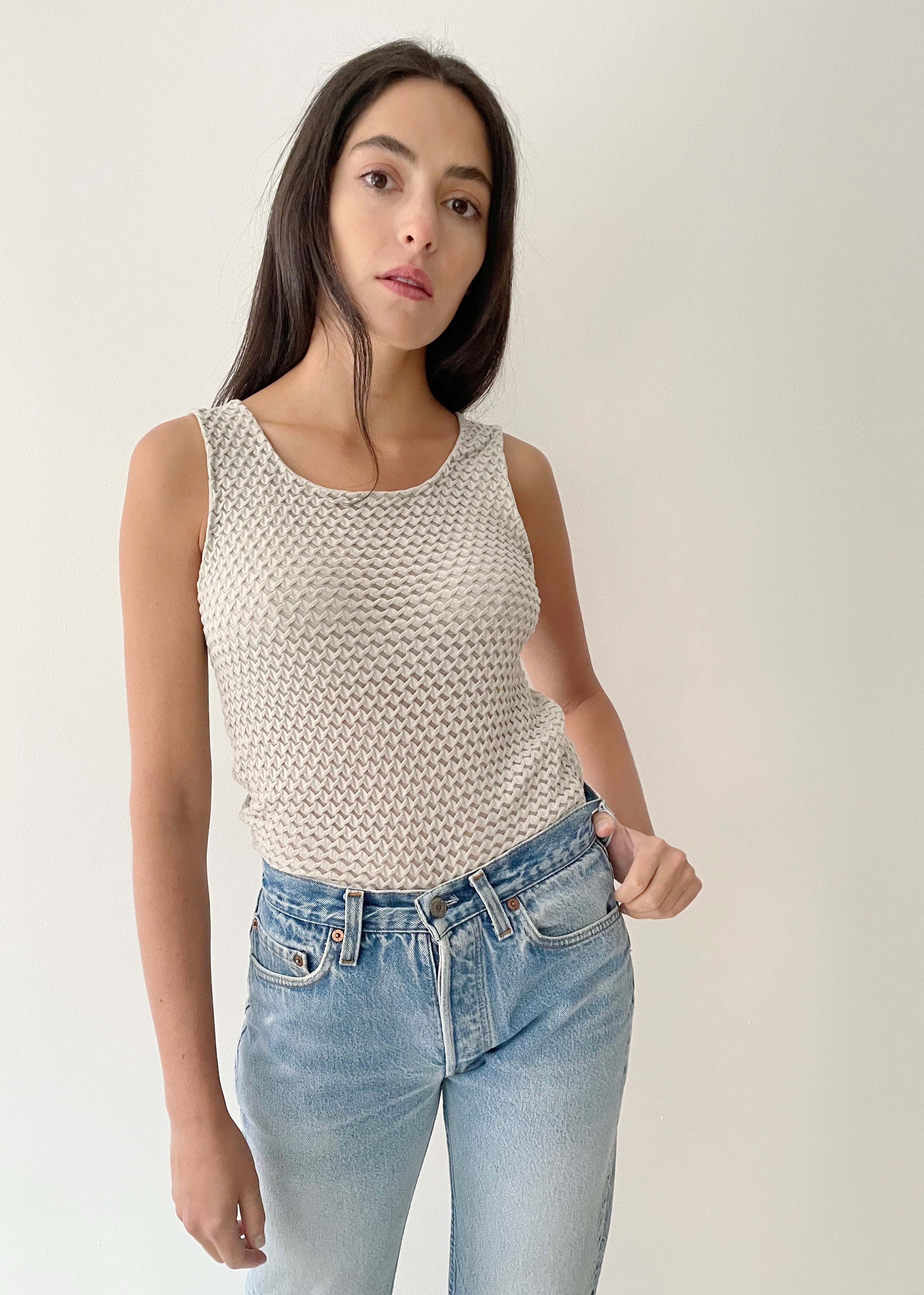 Vintage Armani Knit Tank