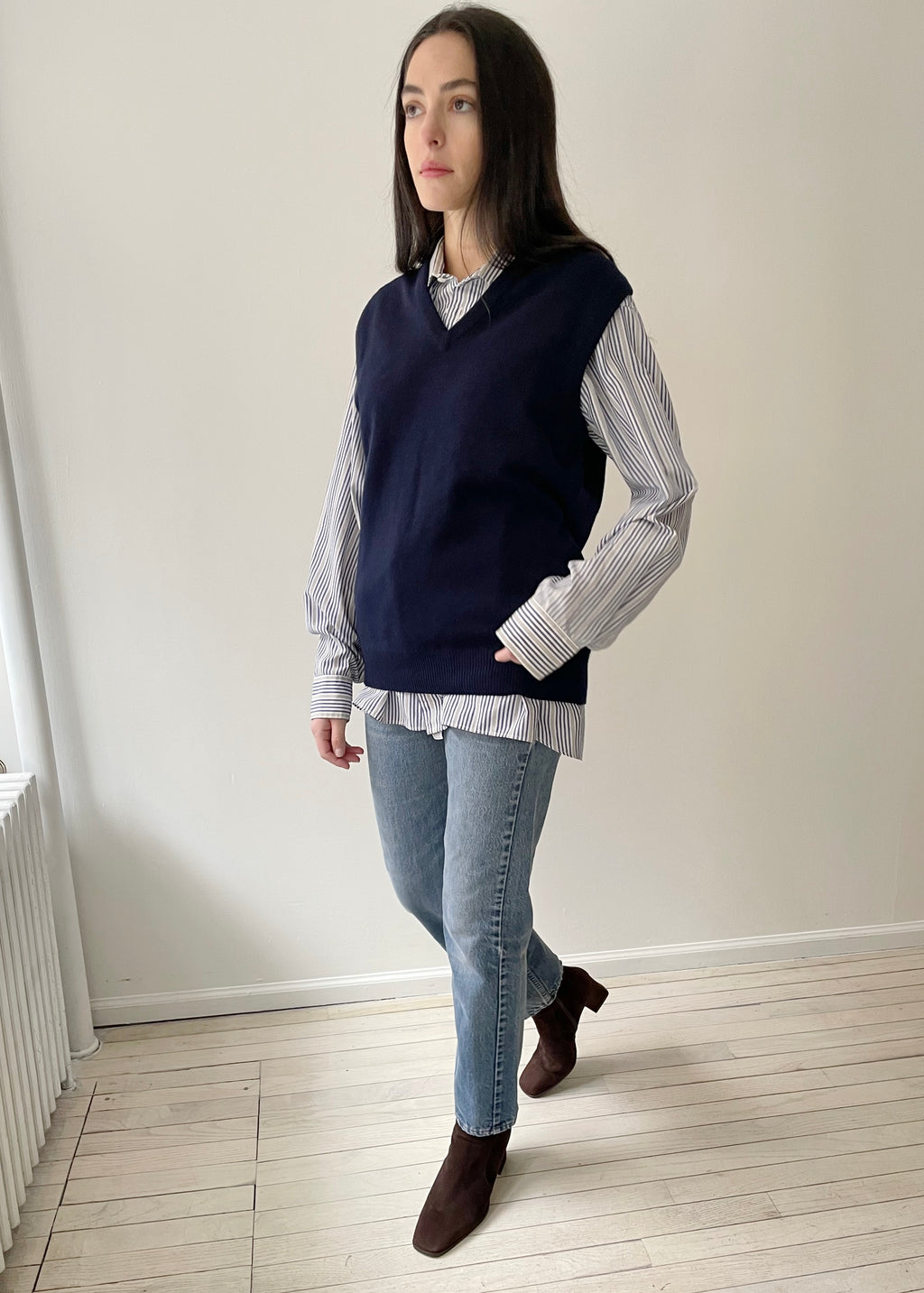 Vintage Burberry Cashmere Vest