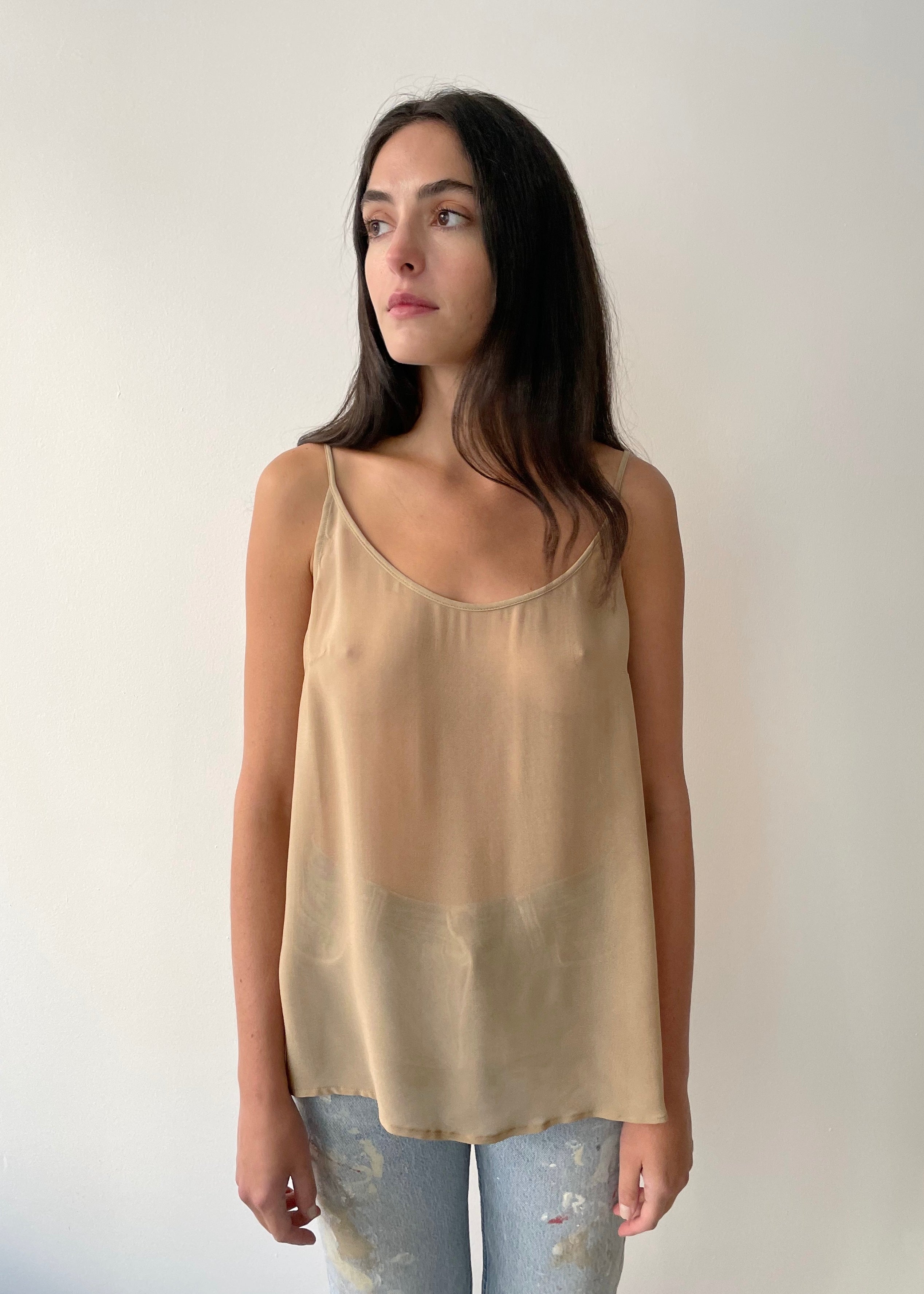 Vintage Armani Sheer Tank