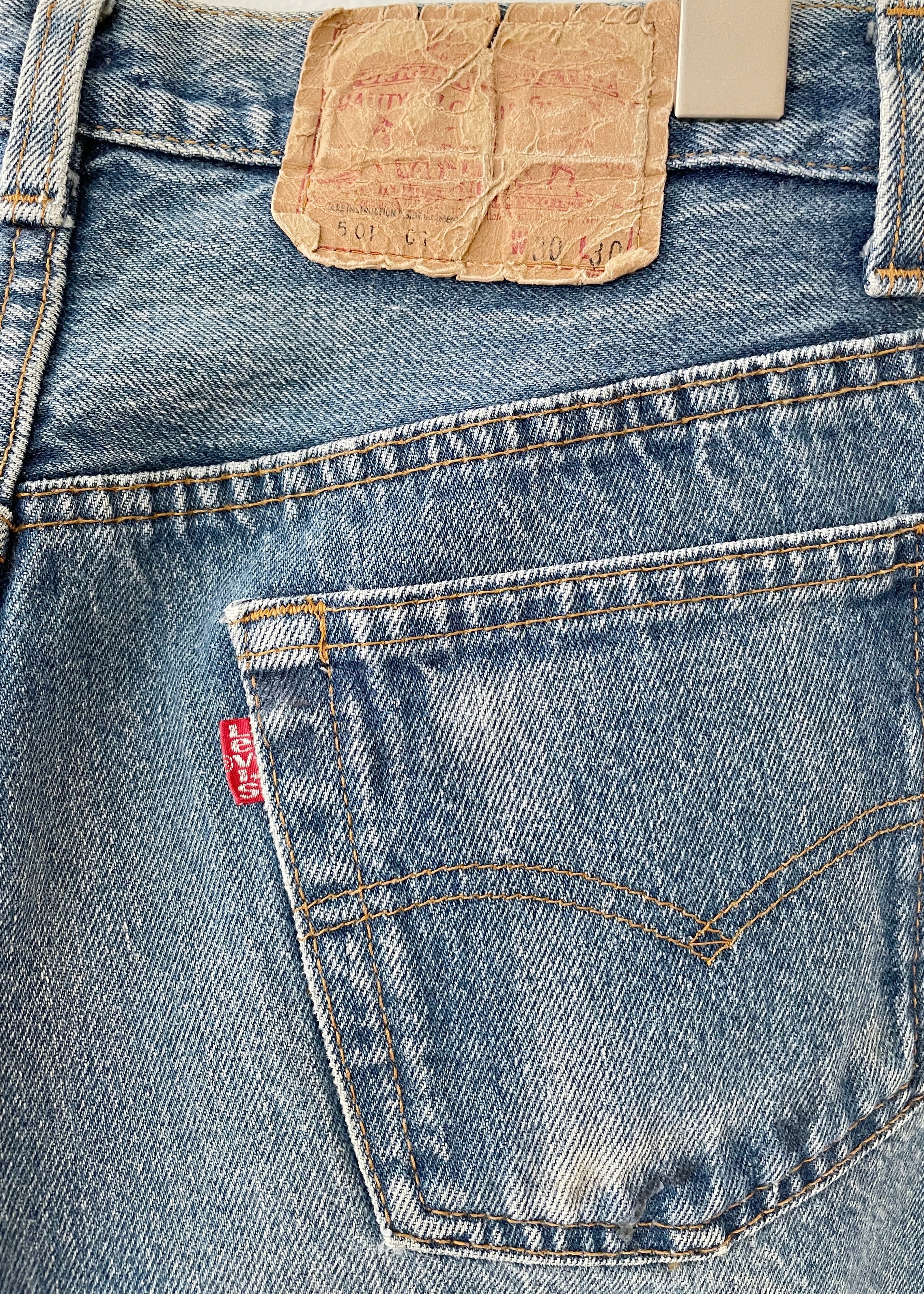 Medium/Dark Wash Levis