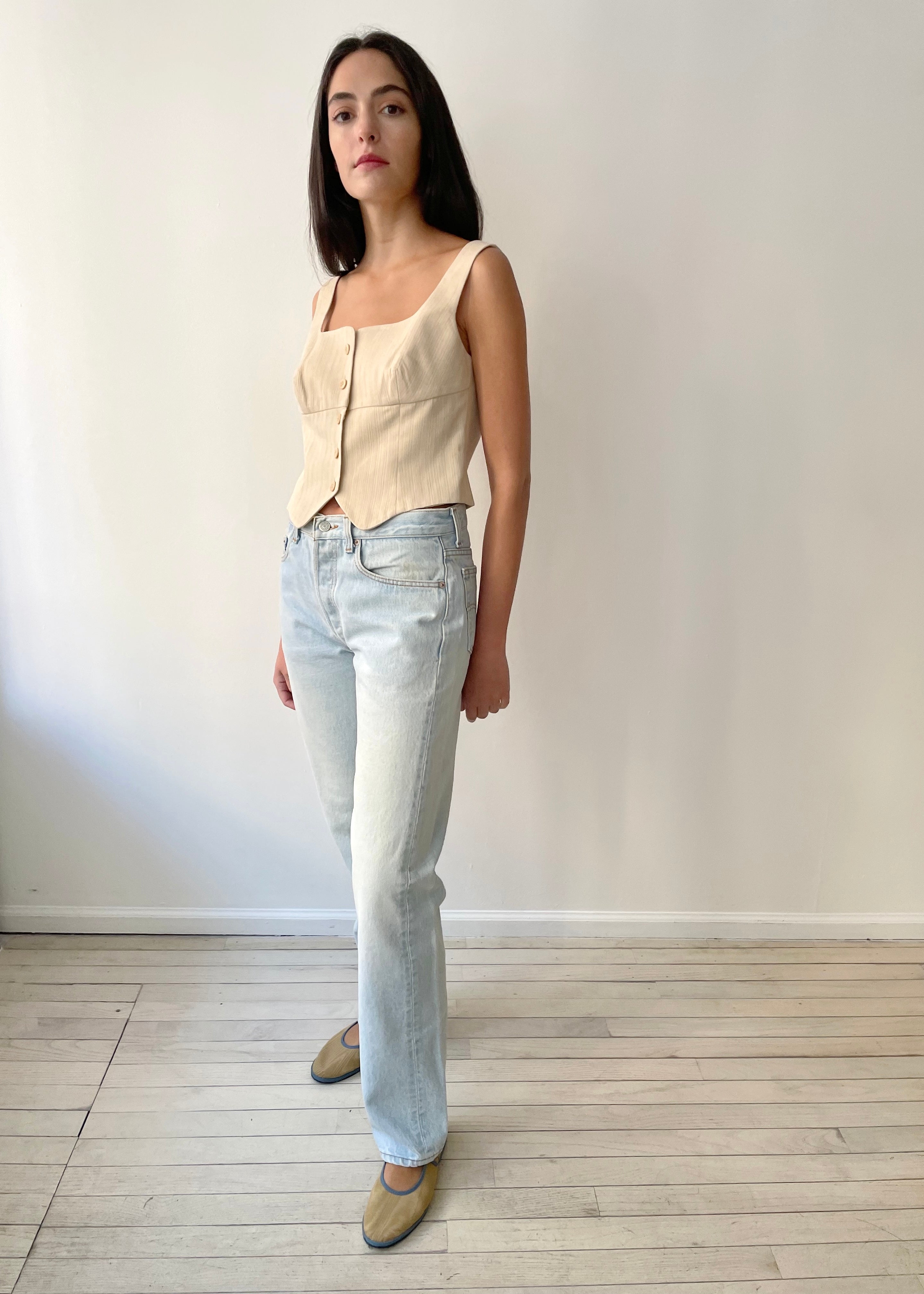 Vintage Armani Silk Vest
