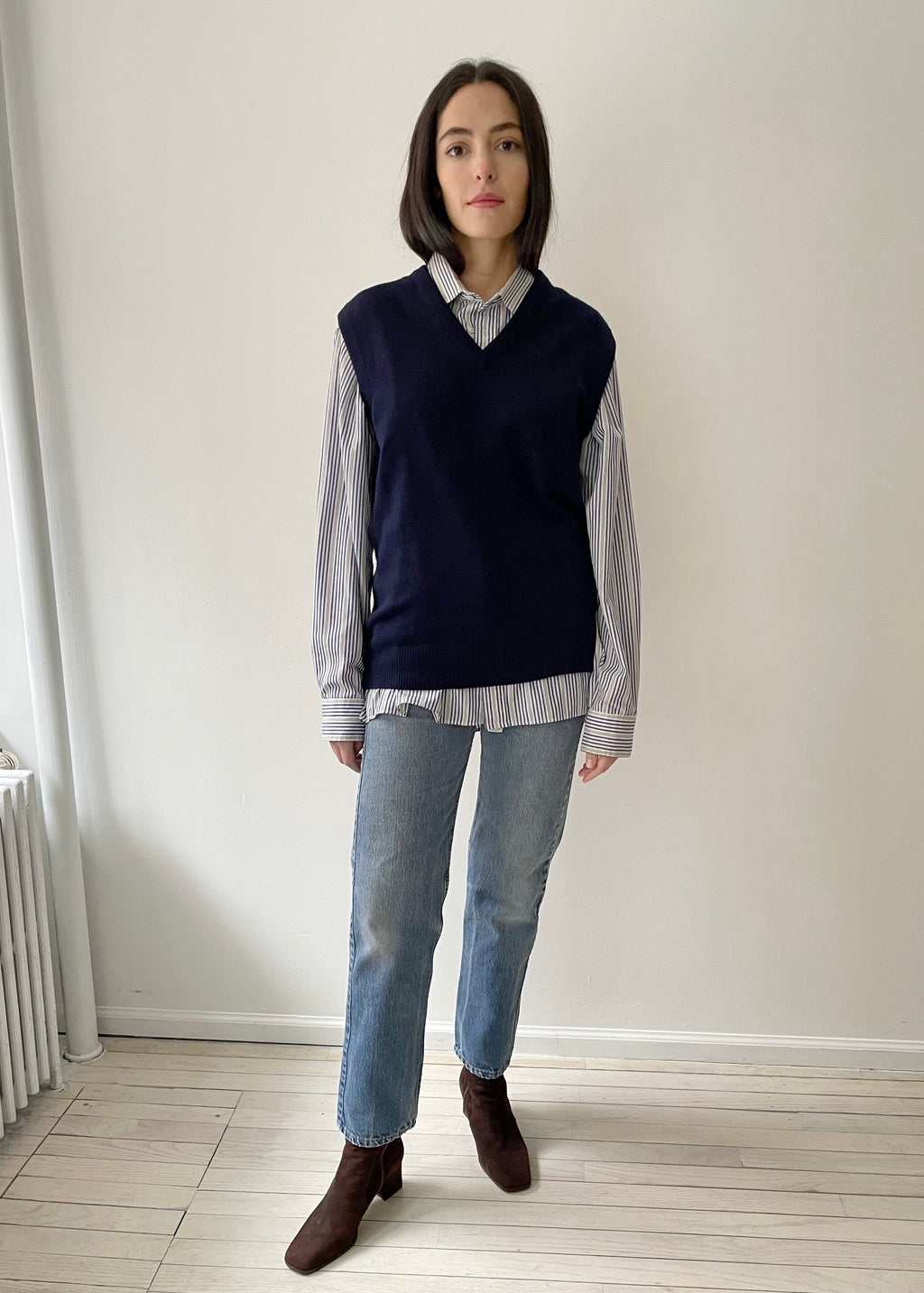 Vintage Burberry Cashmere Vest