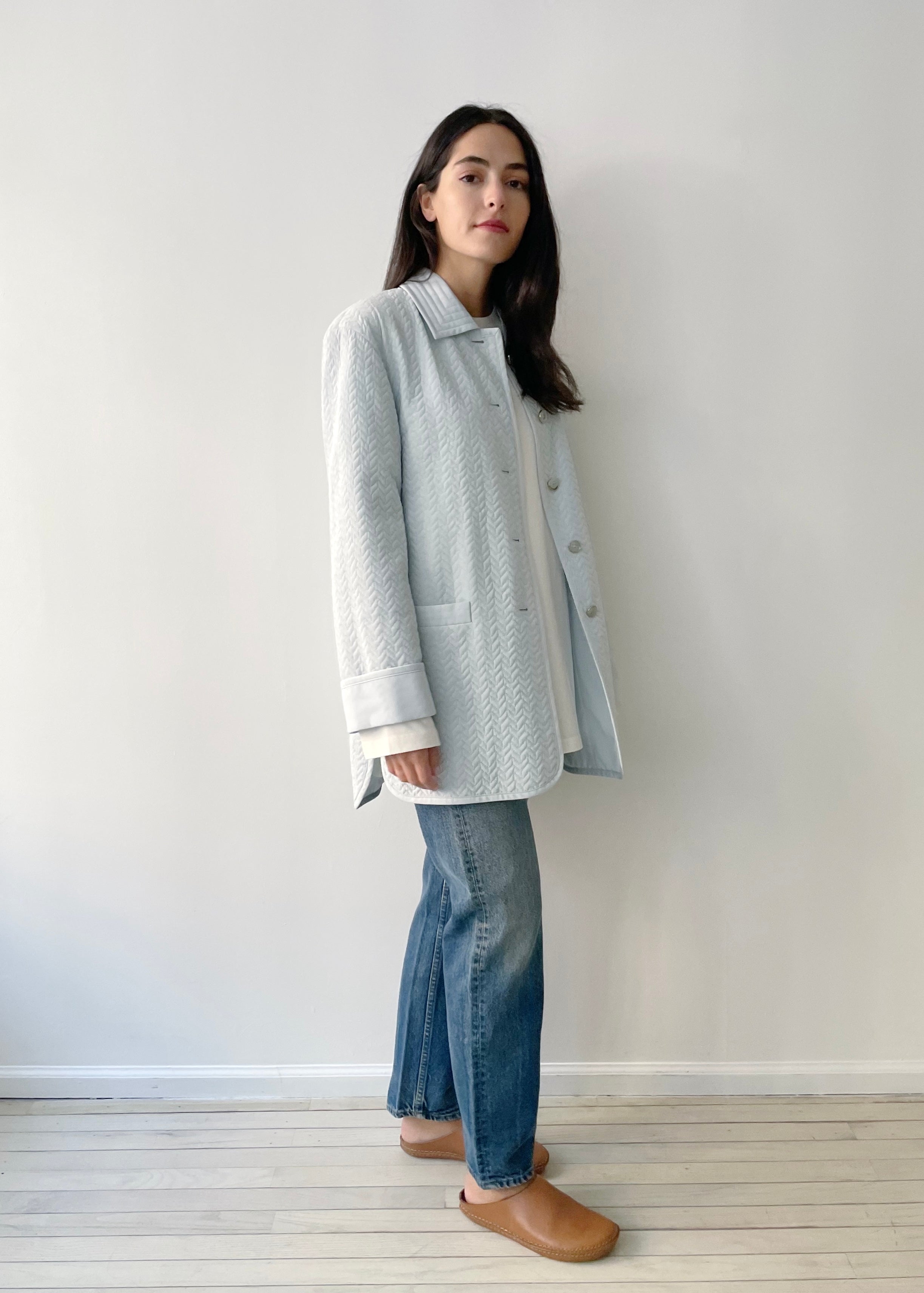 Silk Escada Quilted Jacket