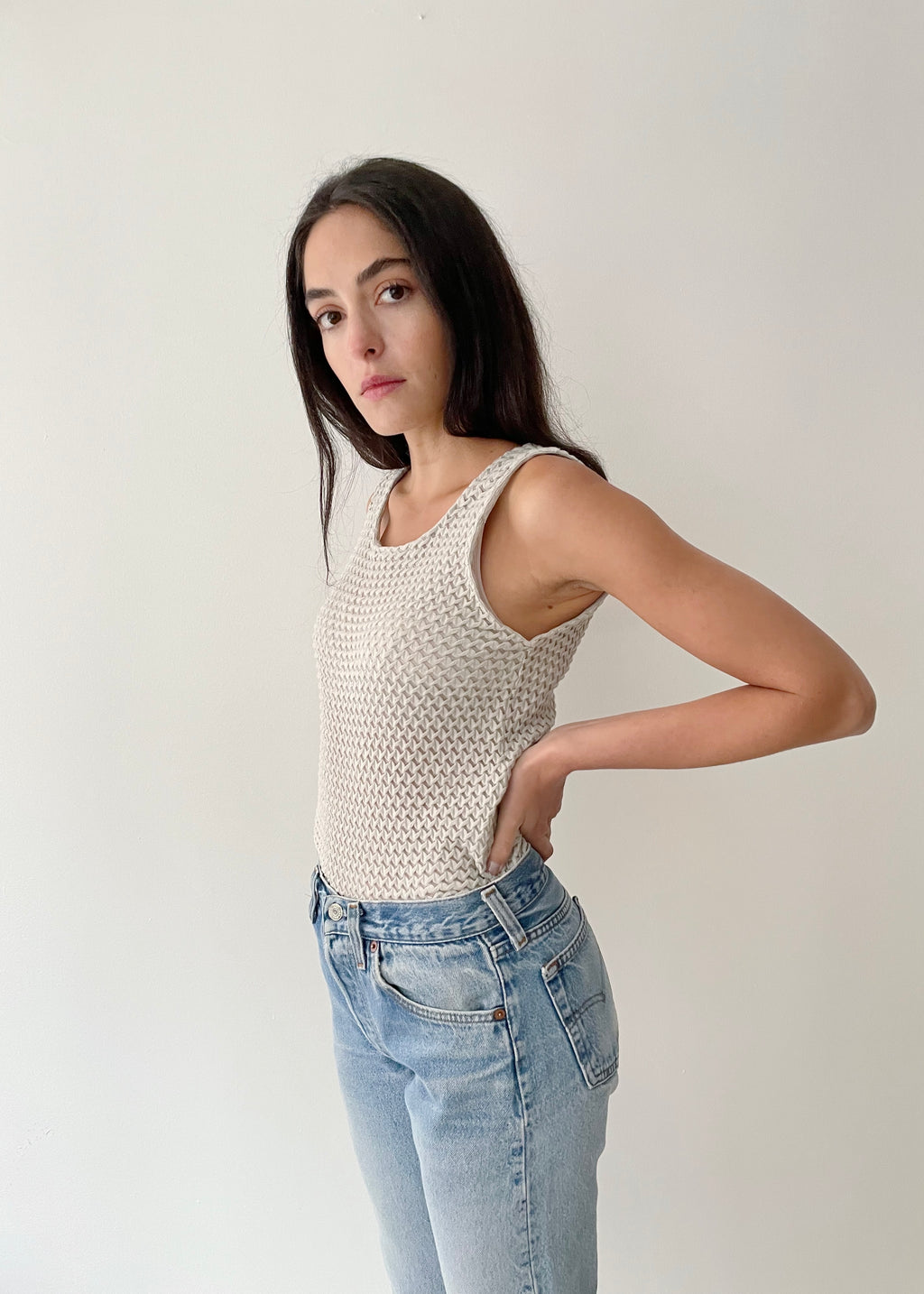 Vintage Armani Knit Tank