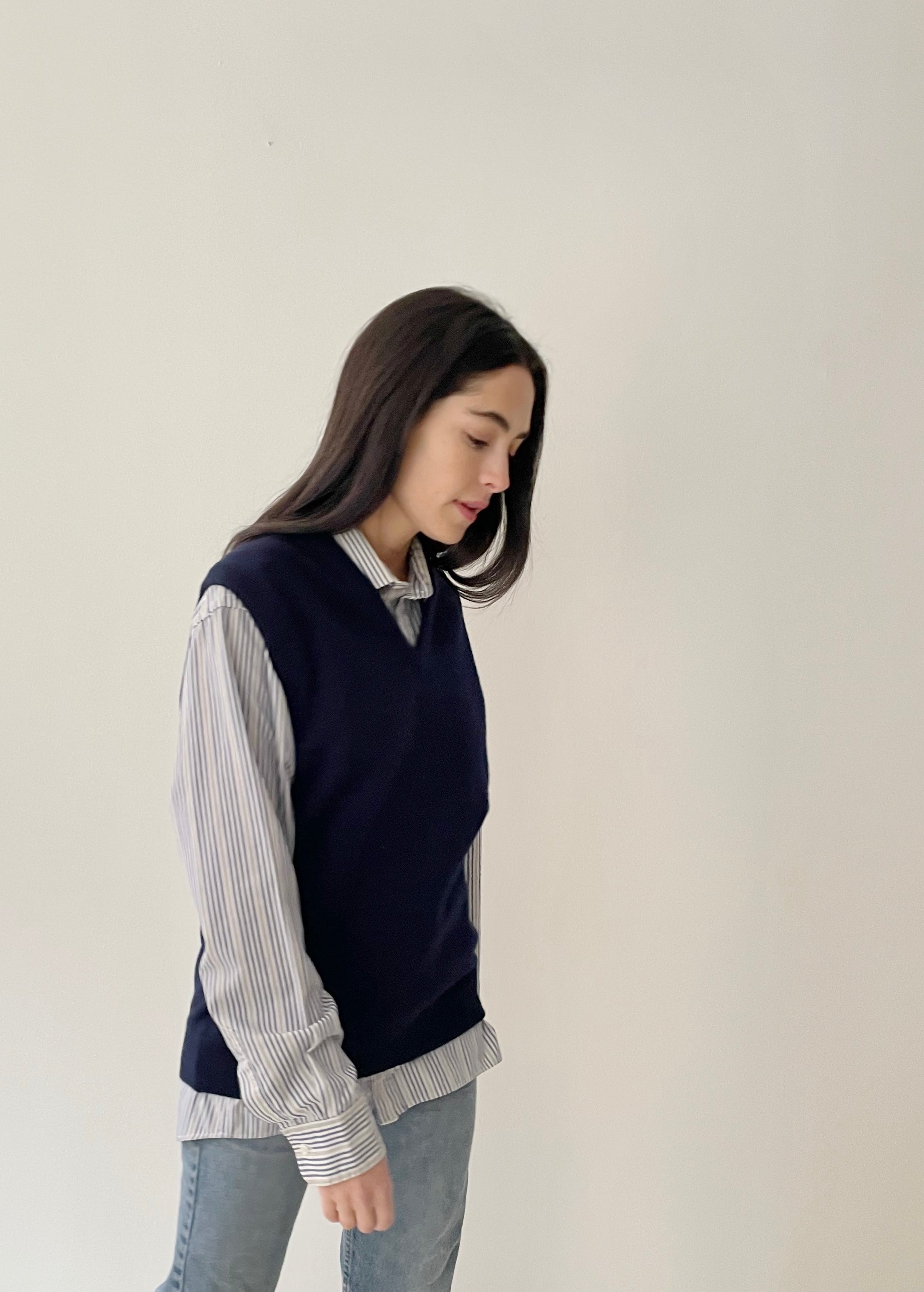 Vintage Burberry Cashmere Vest